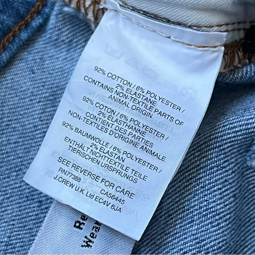 Madewell 9" High-Rise Skinny Jeans: Seamed Step-Hem Edition Women’s Size 24 - Picture 11 of 12